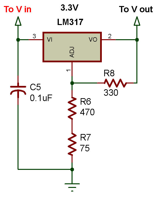 LM317 3.3V