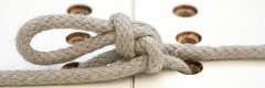 Finished Loop the Loop Shoelace Knot picture