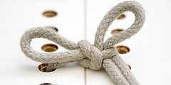 Finished Two Stage Shoelace Knot picture