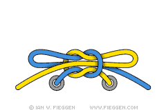 Two Loop Knot diagram 6