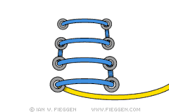 One Handed Knot diagram 1