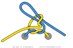 Two Stage Shoelace Knot diagram 4